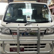 Front of 2022 Daihatsu Hijet white farm truck