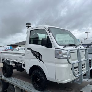 2022 Daihatsu Hijet - white farmtruck with farm kit